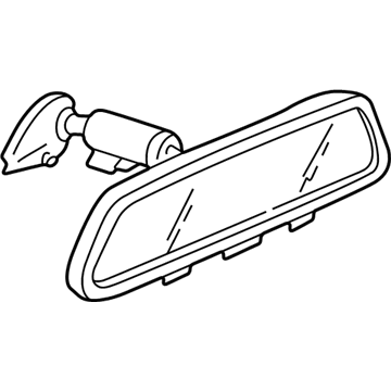 GM 10277770 Mirror Inside, Rear