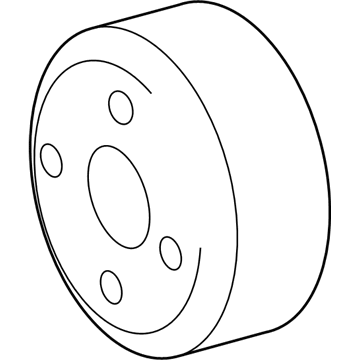Pontiac Water Pump Pulley - 19185385