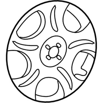 Saturn Ion Wheel Cover - 9595923
