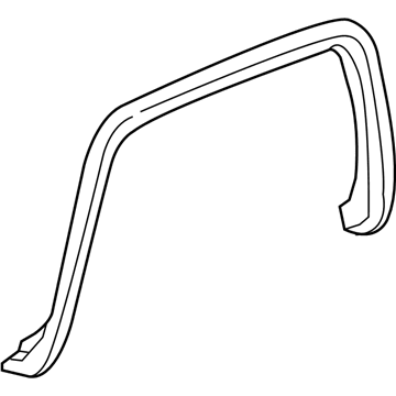 GM 22775552 Wheel Opening Molding, Outer Driver Side
