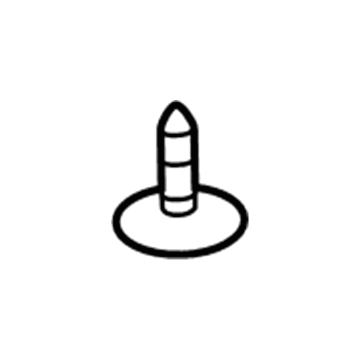 GM 10293818 Fender Liner Screw, Front