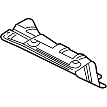 Chevy Aveo5 Exhaust Heat Shield - 96536996