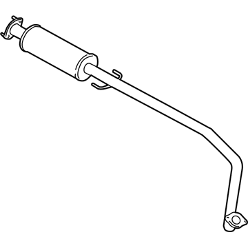 Pontiac G3 Muffler - 96654214