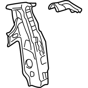 GM 88894706 Inner Pillar, Driver Side