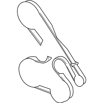 Cadillac 12575425 Serpentine Belt
