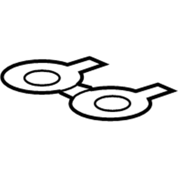 Chevy 15855907 Seat Back Assembly Insert