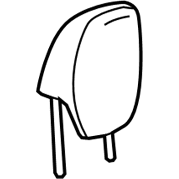 Chevy 22888817 Headrest
