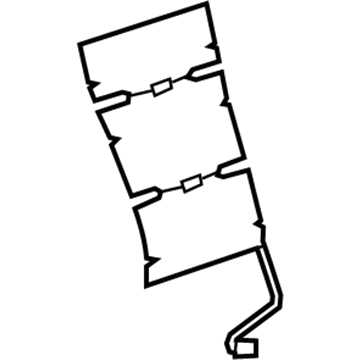 Chevy 22968258 Seat Back Heater