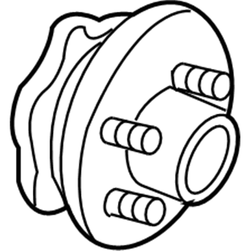 Pontiac Wheel Bearing - 7470014