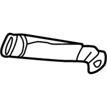 GM 88893315 Buckle End, Oak