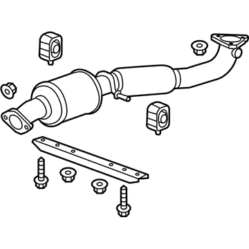 Buick 23160261 Converter & Pipe