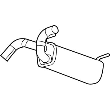 Buick 22846892 Center Muffler