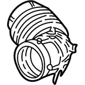 Chevy Air Intake Coupling - 24574954