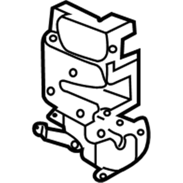 2006 Chevy Trailblazer Door Lock Actuator - 15110506