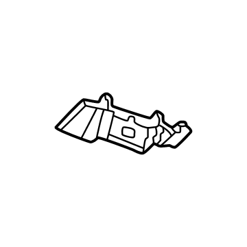 GM 42692028 Side Retainer, Front Driver Side