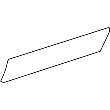 GM 15198634 Lower Molding, Outer Driver Side