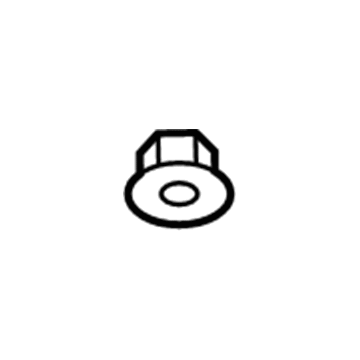 GM 11519559 Sunshade Nut
