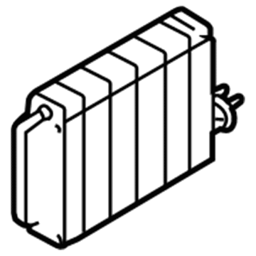 GM 89019026 Evaporator Core