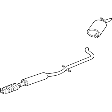 Buick LeSabre Muffler - 19420122