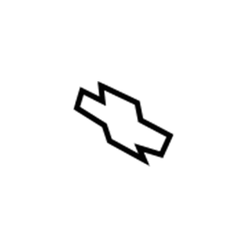 GM 88934655 Emblem, Front