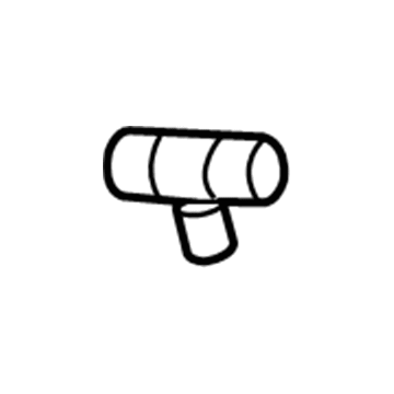 Cadillac 23333192 Upper Hose T-Connector