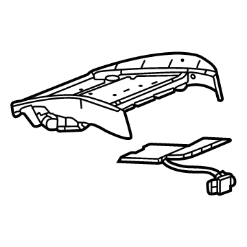 Cadillac Occupant Detection Sensor - 84996800