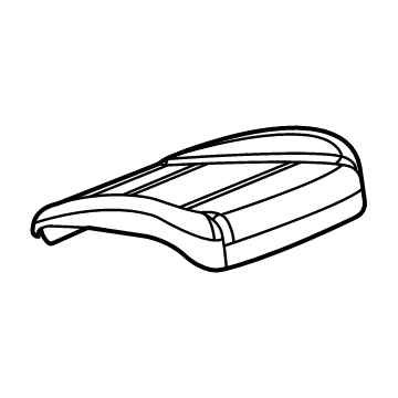 GM 84836491 Cushion Cover, Passenger Side