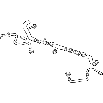 Cadillac Radiator Hose - 84134895