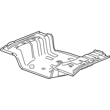 2014 Chevy Spark Floor Pan - 96847021