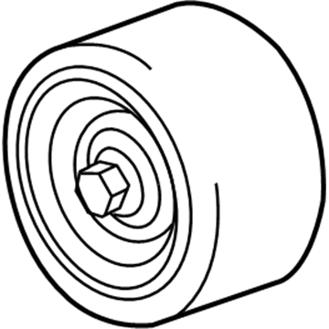 GM 12669532 Idler Pulley