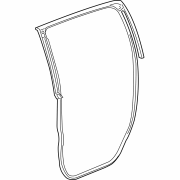 Chevy Colorado Weather Strip - 86797000
