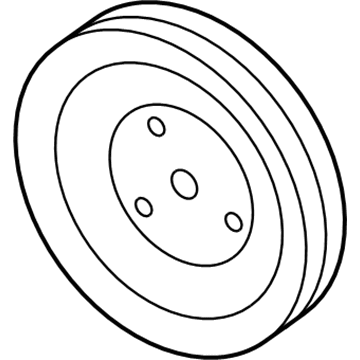 Chevy S10 Water Pump Pulley - 24576197