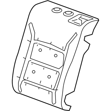 2016 Chevy Cruze Seat Cushion Pad - 84172734