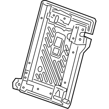 GM 13590822 Seat Back Frame, Rear