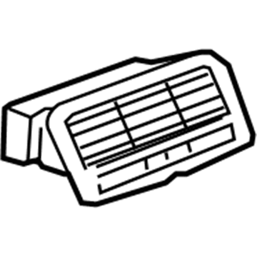 GM 15808055 Defroster Grille