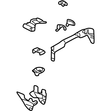 GM 10420803 Floor Extension, Rear Driver Side
