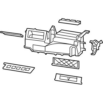 GM 15844208 Upper Case, Green Line