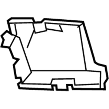 GM 23321073 Shield, Rear