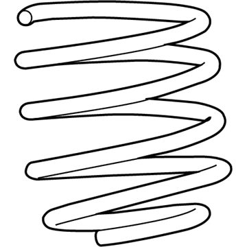 Cadillac Coil Springs - 23124824