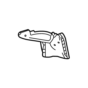 GM 84828075 Tail Lamp Pocket, Driver Side