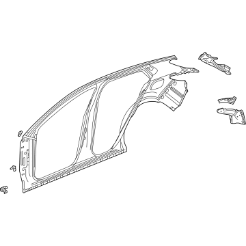 GM 84987735 Panel, Rear Quarter Outer