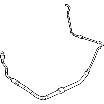 2006 Chevy Trailblazer Power Steering Hose - 26095037