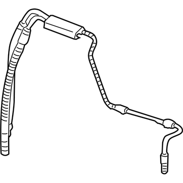GM 26095038 Power Steering Return Hose