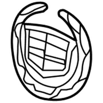 2015 Cadillac Escalade ESV Emblem - 22814067
