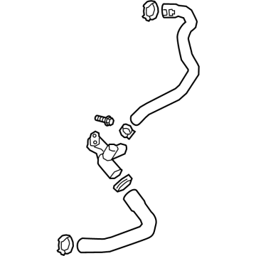 Cadillac XT6 Coolant Pipe - 55509175