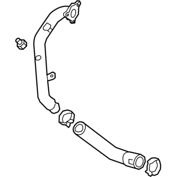Cadillac XT5 Radiator Hose - 55515946