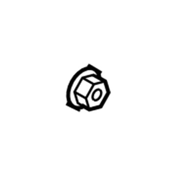GM 11516382 Lock Nut, Front