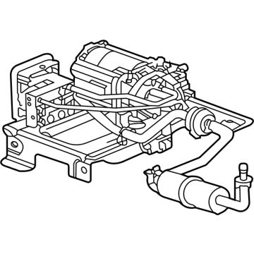 GMC Suspension Control Module - 86827857