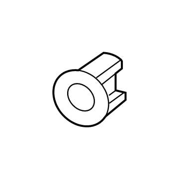 Chevy 86543606 BRACKET,FRONT PARKING ASST ALARM SENSOR(SERVICE PRIMER)(PAINT TO MATCH)(S4 LOCATION 3)