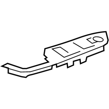 GM 20840700 Switch Bezel, Driver Side